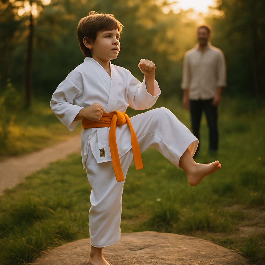 Kinder Karate: Spielend Selbstvertrauen und Disziplin lernen b850a86f a743 482f 87fd b7b639636e04